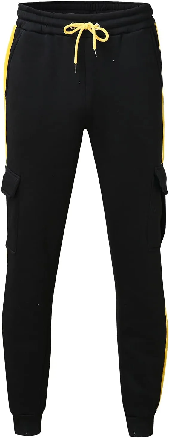 Mens Sweatpants with Pockets Big and Tall Men Jogger Mens Tactical Work Pants Sweatpants for Workout Running Training