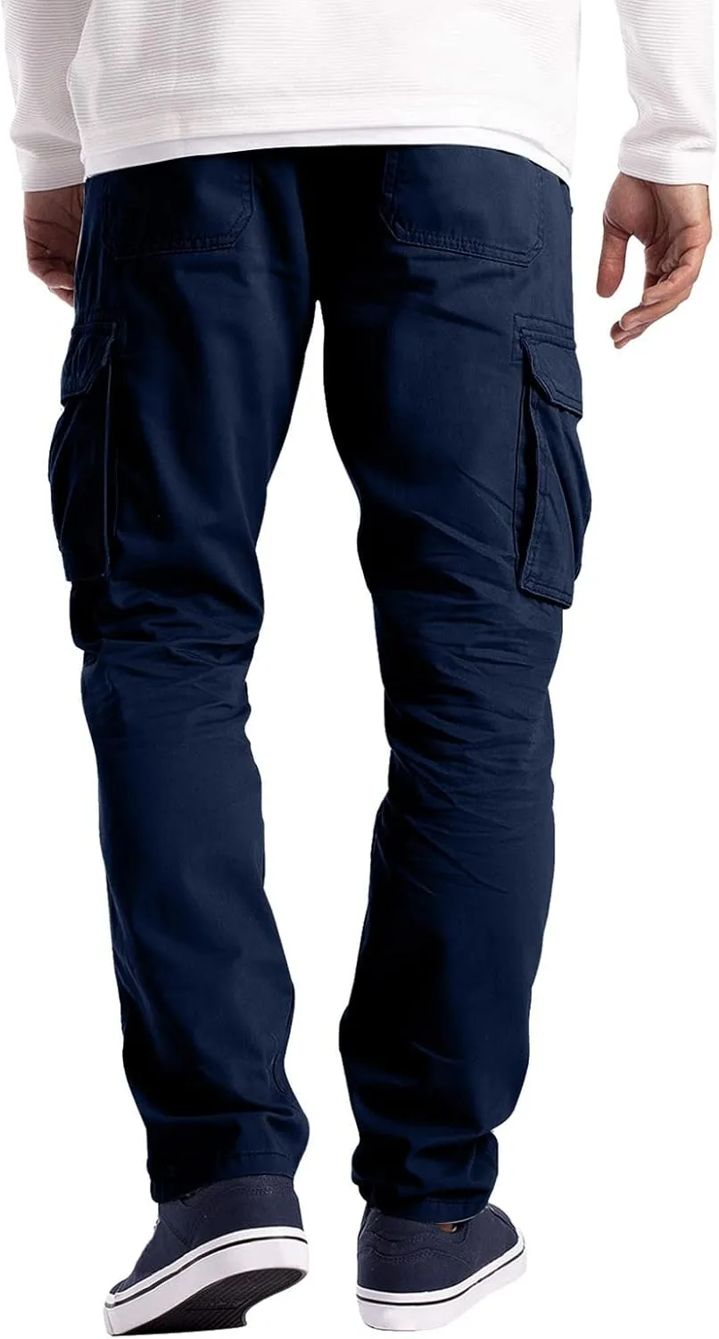 Mens Sweatpants with Pockets Big and Tall Training Jogging Gym Sweatpants for Men Workout Pants for Men Casual Cargo