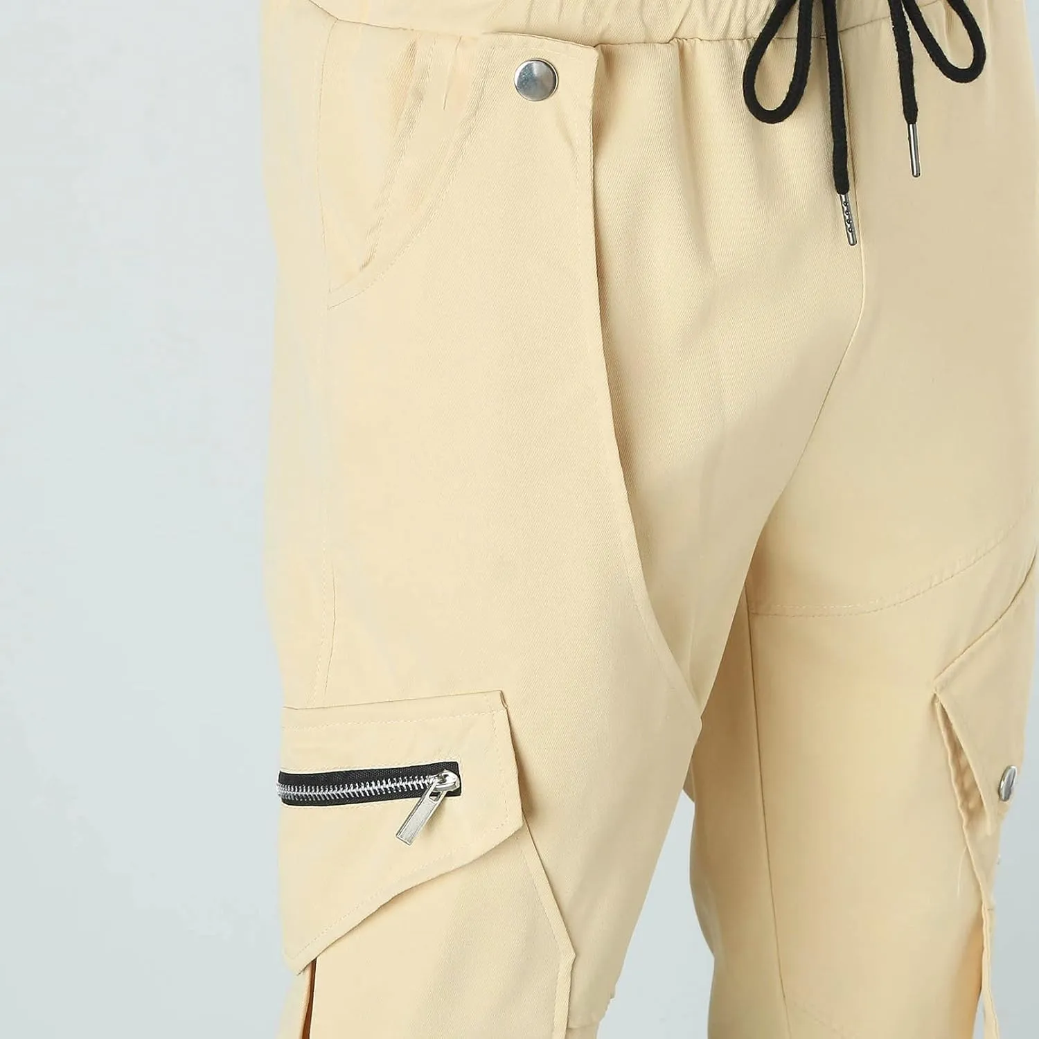 Mens Workout Cargo Sweatpants Men's Winter Fleece Pants Sherpa Lined Warm Sweatpants Active Running Jogger Outdoor
