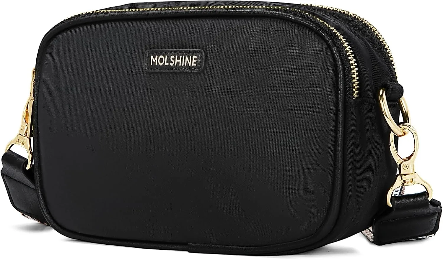 molshine Small Crossbody Bags,Nylon Shoulder Bag,Waterproof Waist Packs with Adjustable Strap for Men Women Traveling Workout