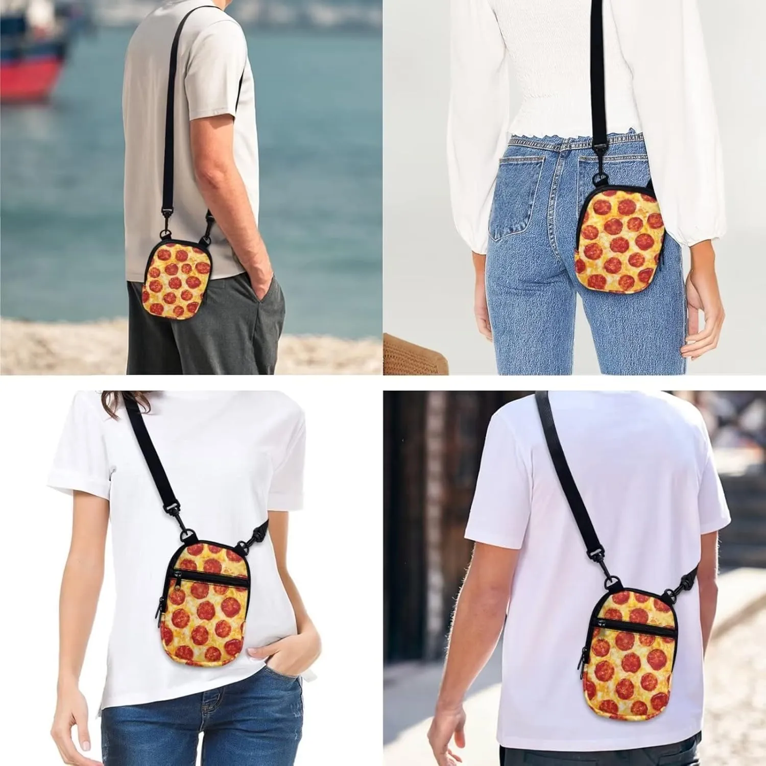Mumeson Cute Casual Mini Crossbody Bag for Women Shoulder Tote Bag Purse Wallet Messenger Satchel Bag