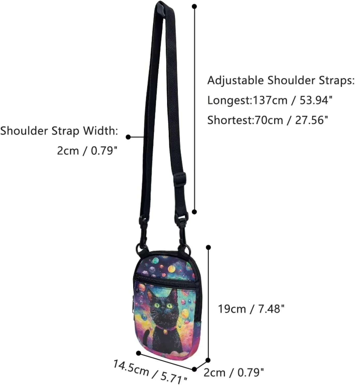 Mumeson Cute Casual Mini Crossbody Bag for Women Shoulder Tote Bag Purse Wallet Messenger Satchel Bag