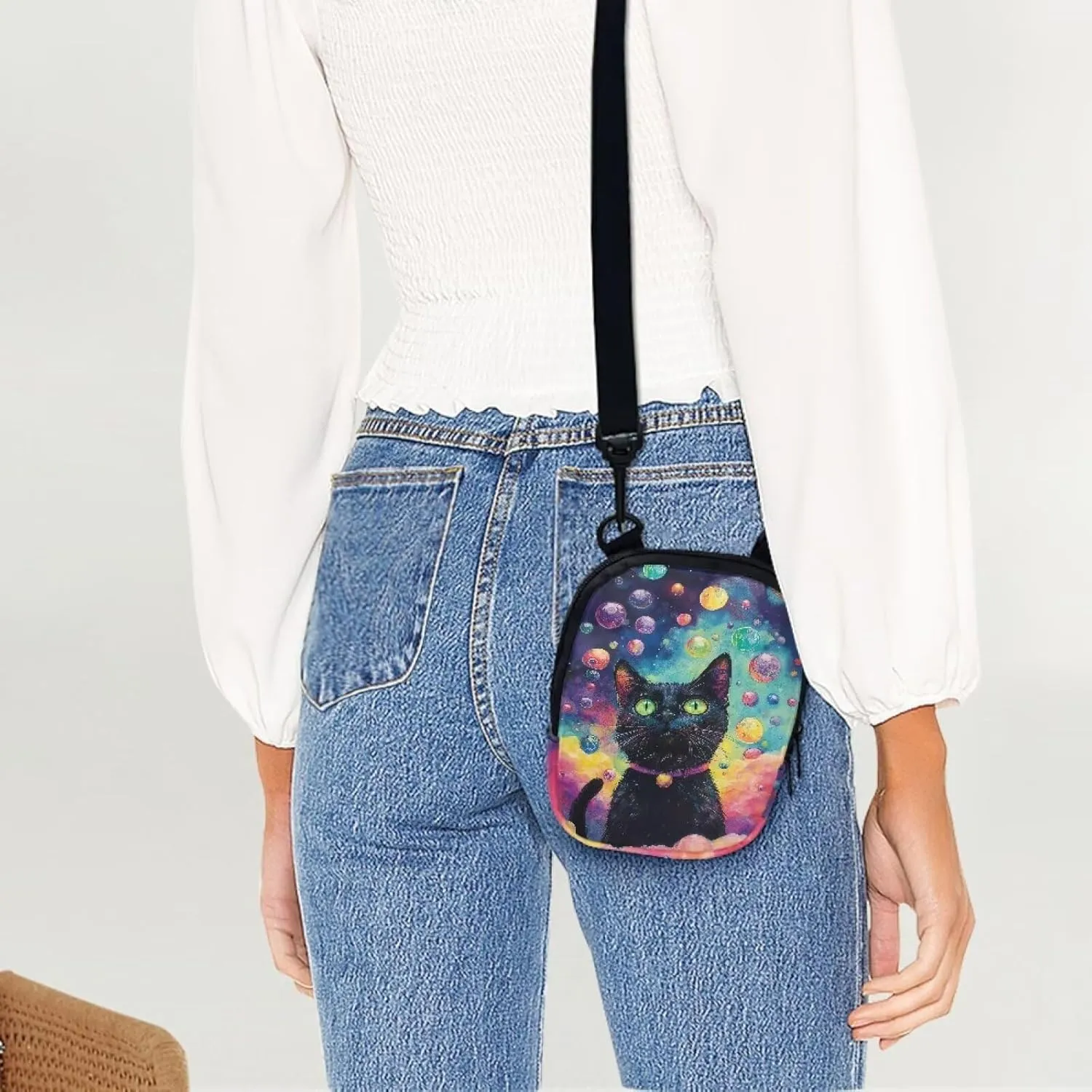 Mumeson Cute Casual Mini Crossbody Bag for Women Shoulder Tote Bag Purse Wallet Messenger Satchel Bag