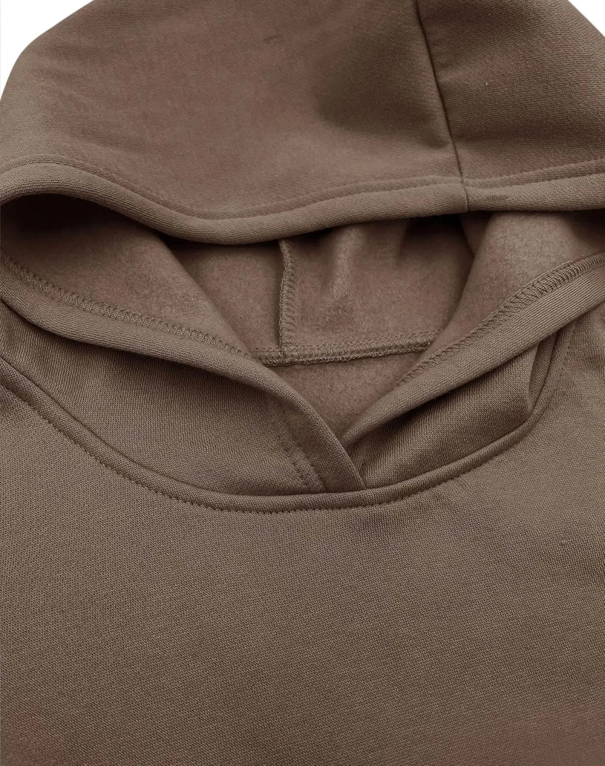 Orchidays Women's Basic Long Sleeve Hoodies Relaxed Fitted Sweatshirts Oversized Pullover Tops with Pocket