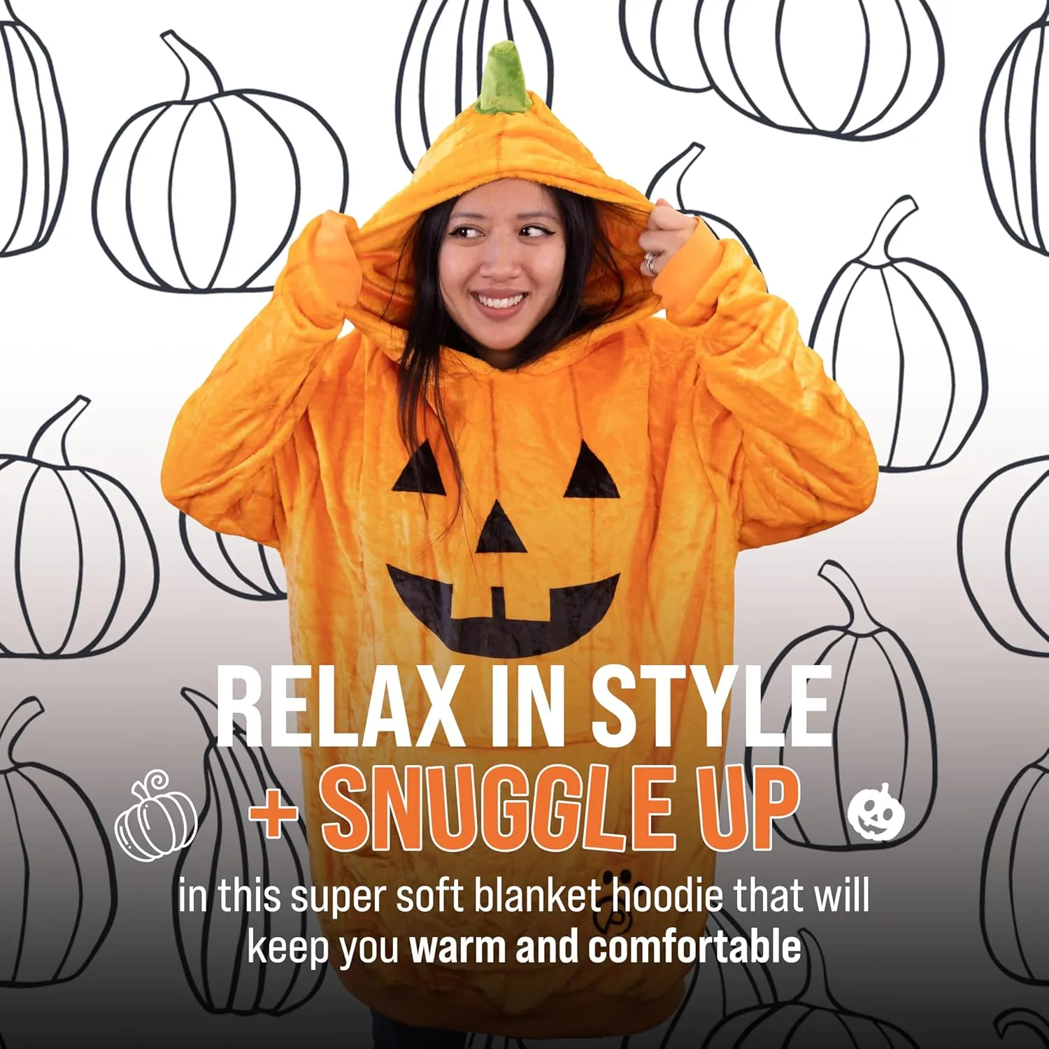 Plushible Wearable Blanket Hoodie, 2-in-1 Oversized Hoodie Blanket Pillow, Long Sleeve Sweatshirt Pocket, Cozy Holiday Gift