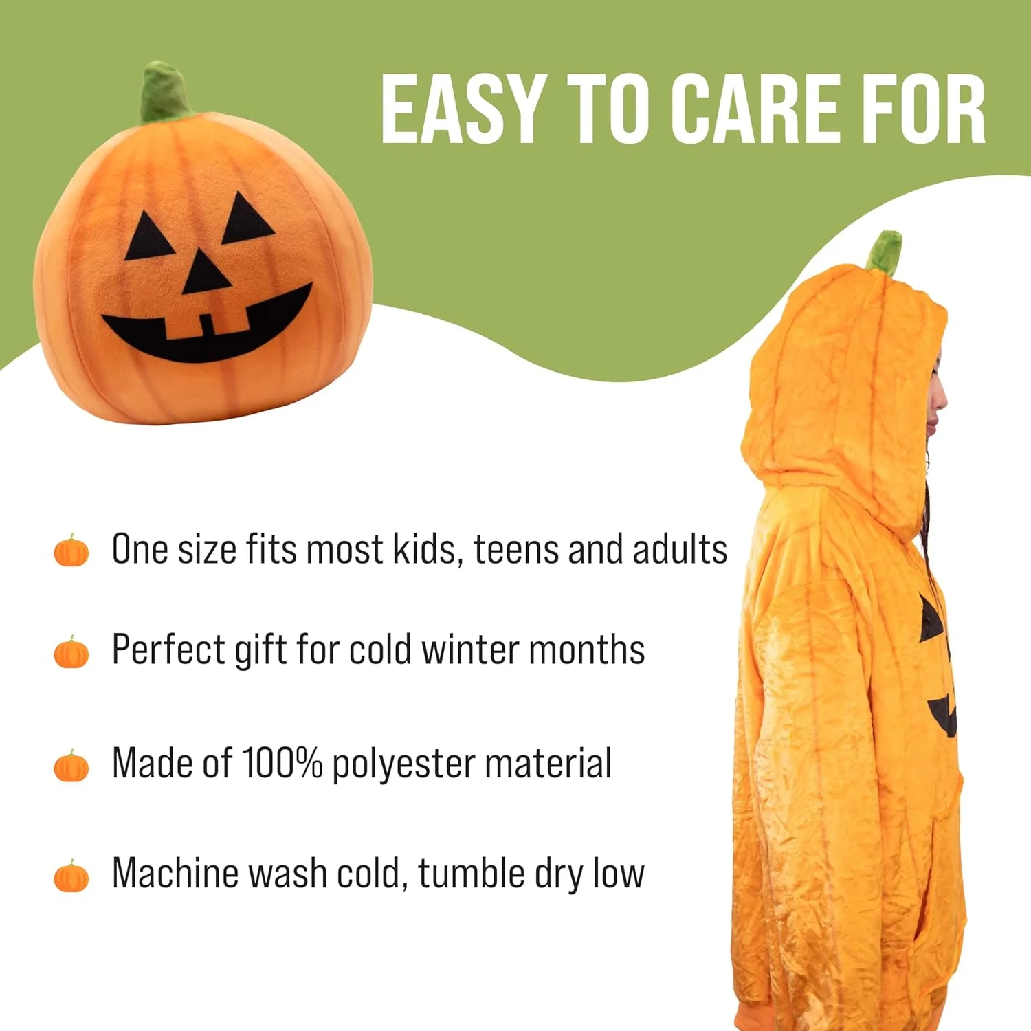 Plushible Wearable Blanket Hoodie, 2-in-1 Oversized Hoodie Blanket Pillow, Long Sleeve Sweatshirt Pocket, Cozy Holiday Gift