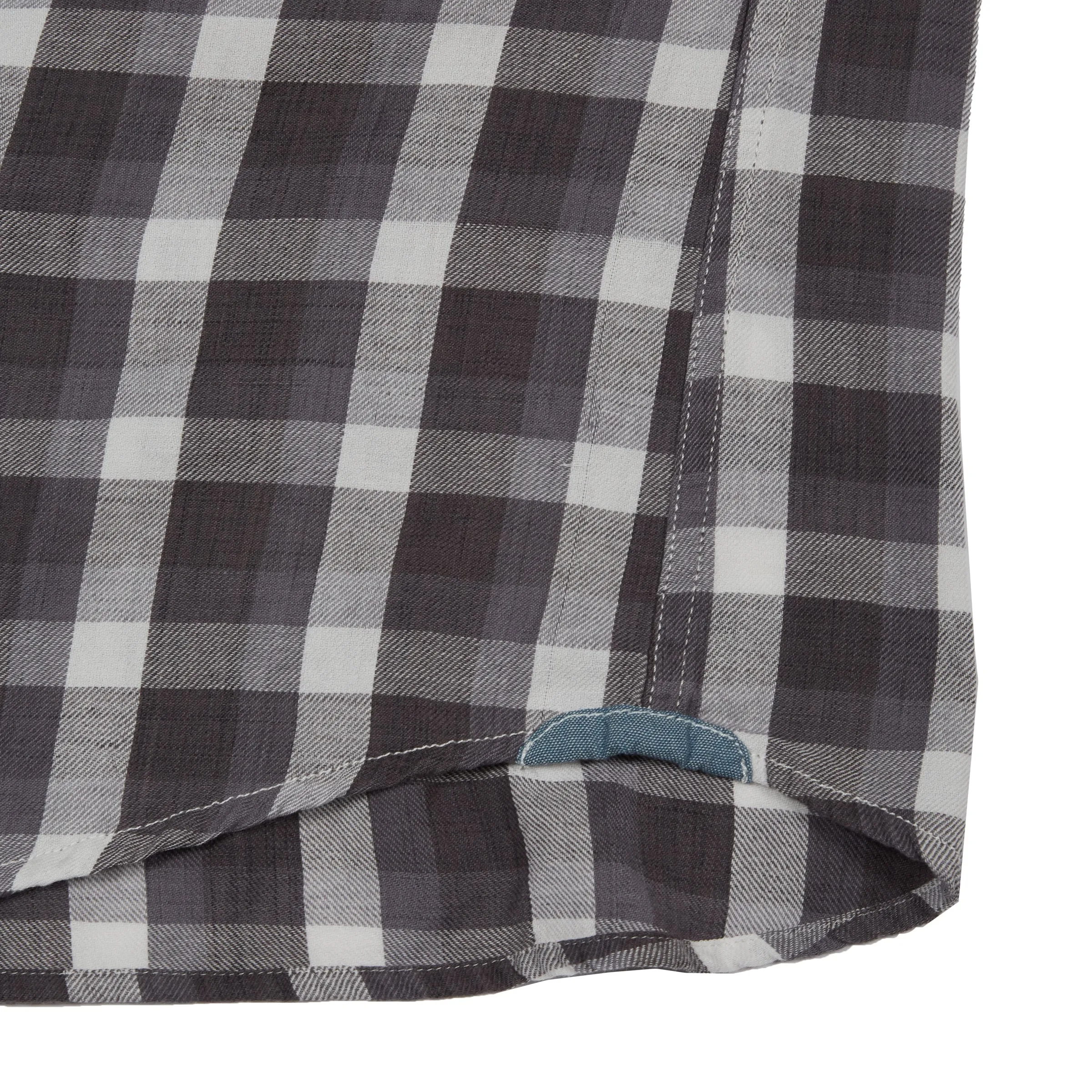 Salem Power Loom Twill Long Sleeve Shirt - Forged Iron/ Blue Blush (Final Sale)