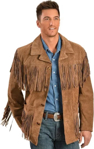 Scully Men's Suede Fringe Jacket - 86-81