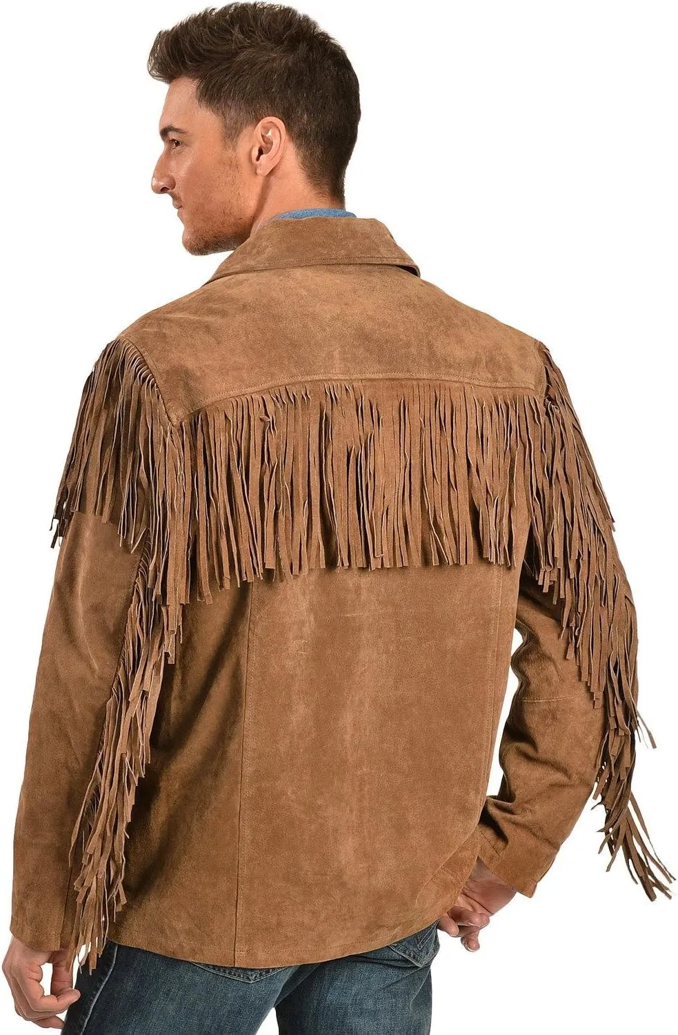 Scully Men's Suede Fringe Jacket - 86-81