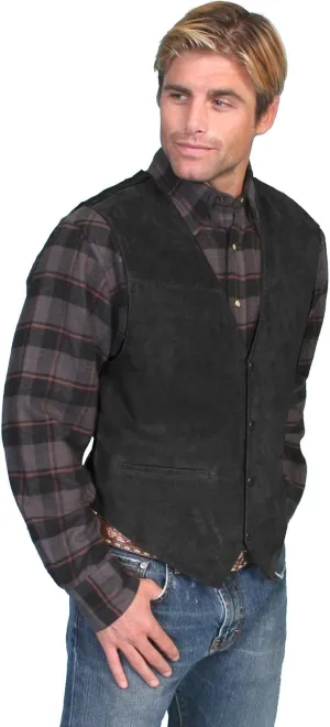 Scully mens Suede Leather Western