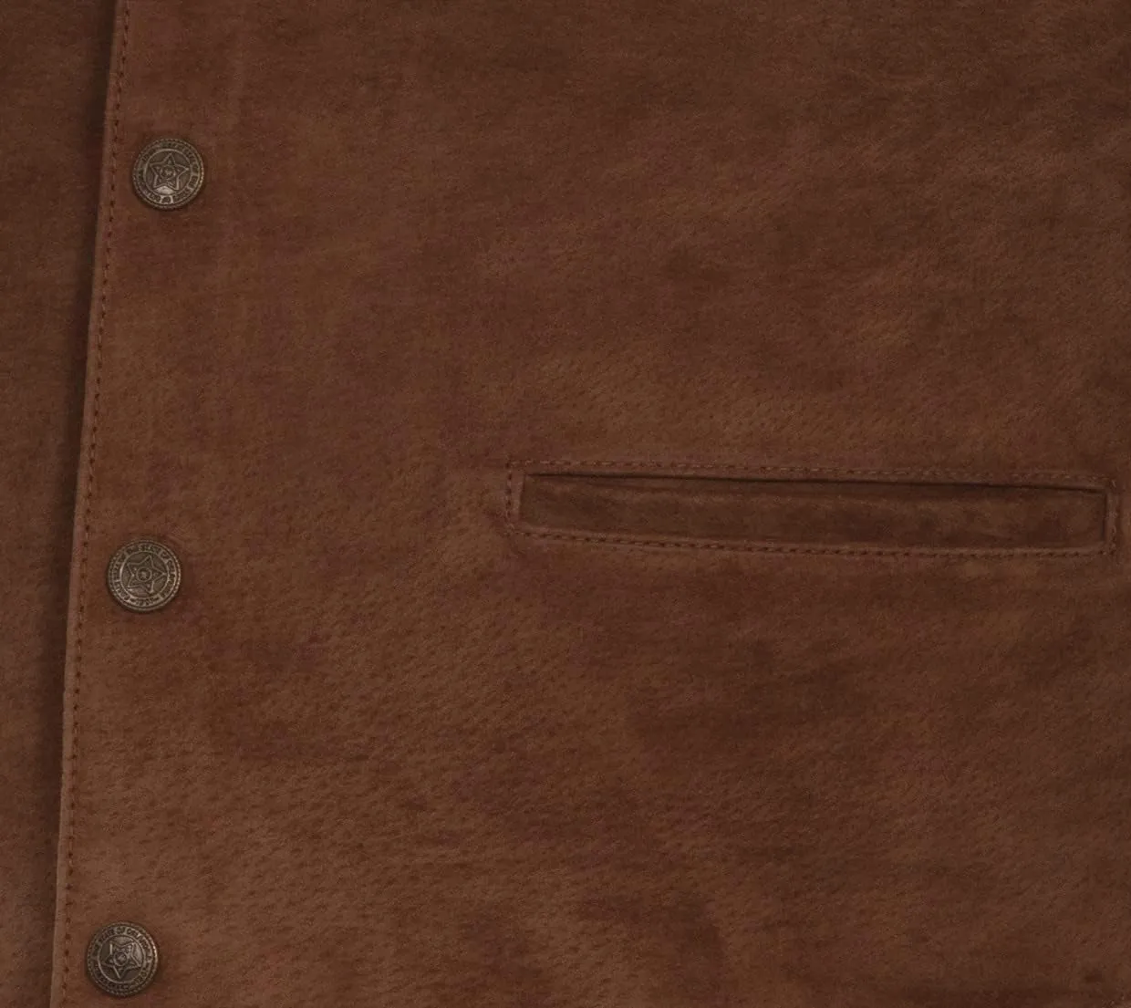 Scully mens Suede Leather Western