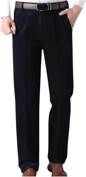 Slim Fit Business Casual Dress Pants for Men Fashion Soft Dress Pants Classic Straight Regular Fit Work Pants for Men