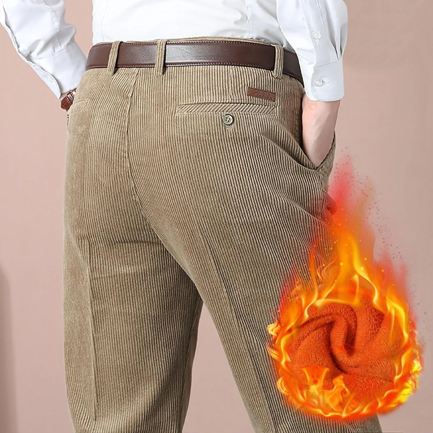 Slim Fit Business Casual Dress Pants for Men Fashion Soft Dress Pants Classic Straight Regular Fit Work Pants for Men