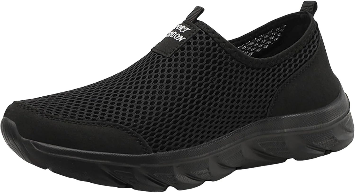 Slip on Walking Shoes Men Comfort Memory Foam Breathable Lightweight Fashion Sneakers Non Slip Indoor Outdoor Workout Tennis Shoes Wide Width