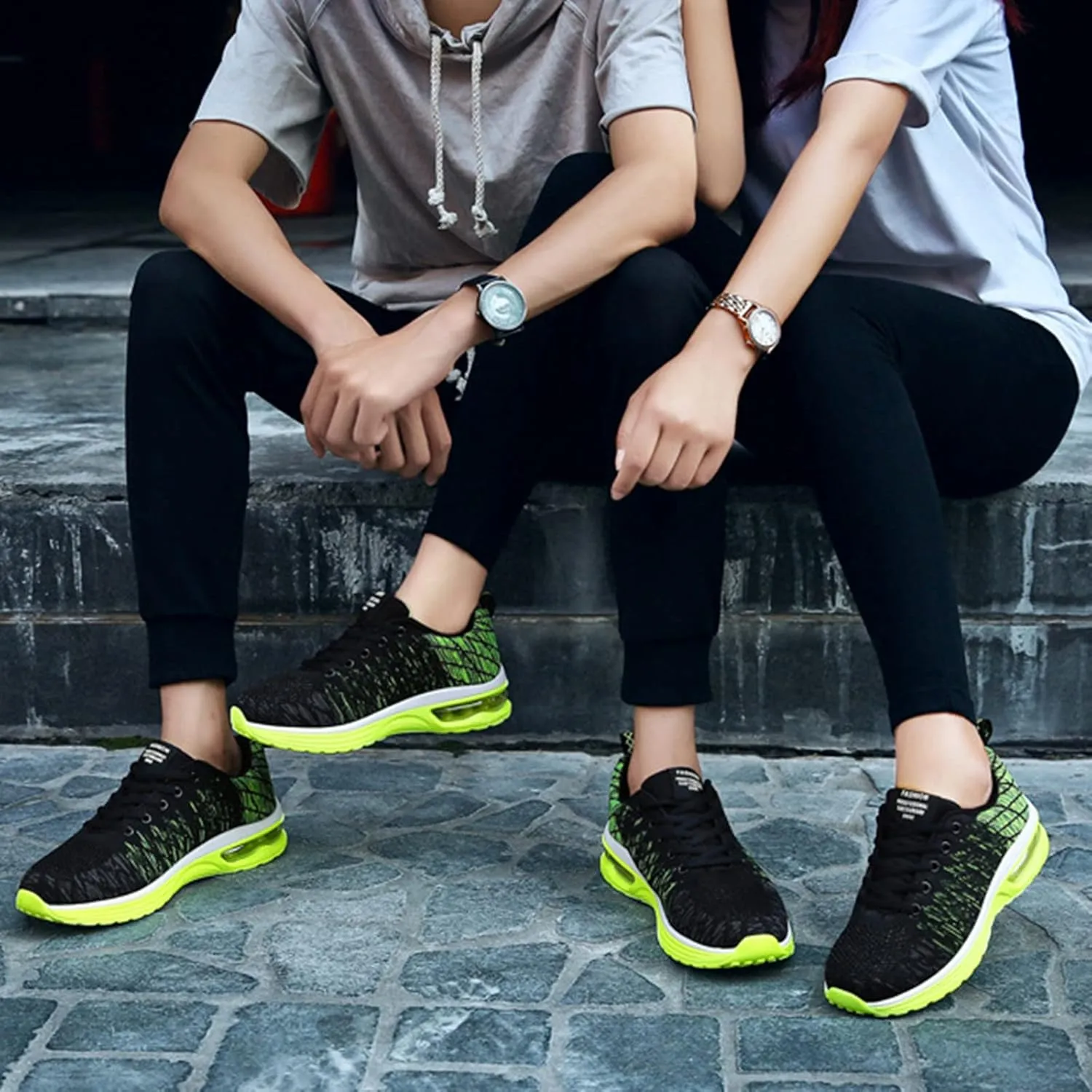 Slip on Walking Shoes Men Comfort Memory Foam Breathable Mesh Fashion Sneakers Non Slip Travel Jogging Workout Tennis Shoes Wide Width