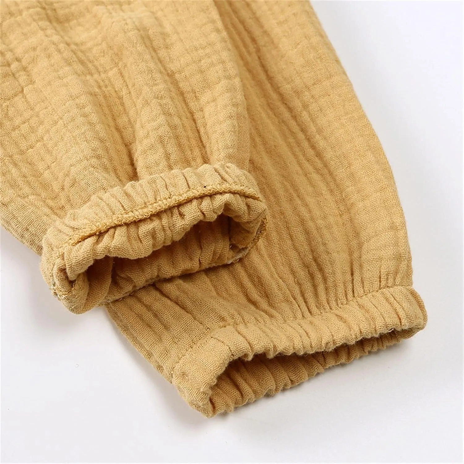 Toddler Pants Boys&, Relaxed Stretch Twill Toddler Casual Pants Soft Cotton Linen Harem Summer Long Pants
