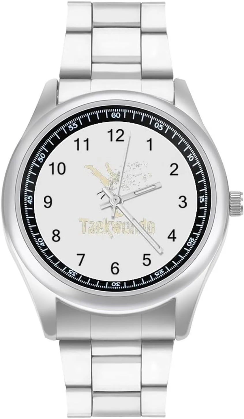 Vintage Taekwondo Fashion Classic Wrist Watches for Men Casual Business Dress Watch Unisex