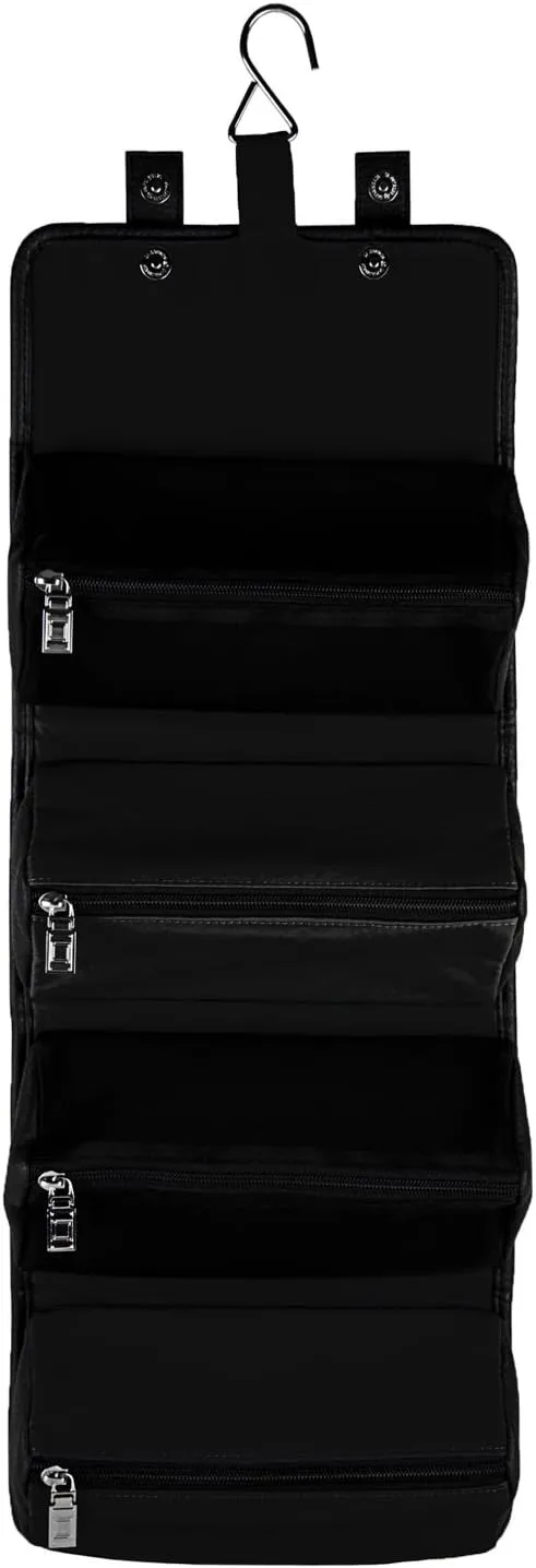 Water Resistant Hanging Toiletry Bag Travel Organizer Kit for Accessories, Shampoo, Toiletries