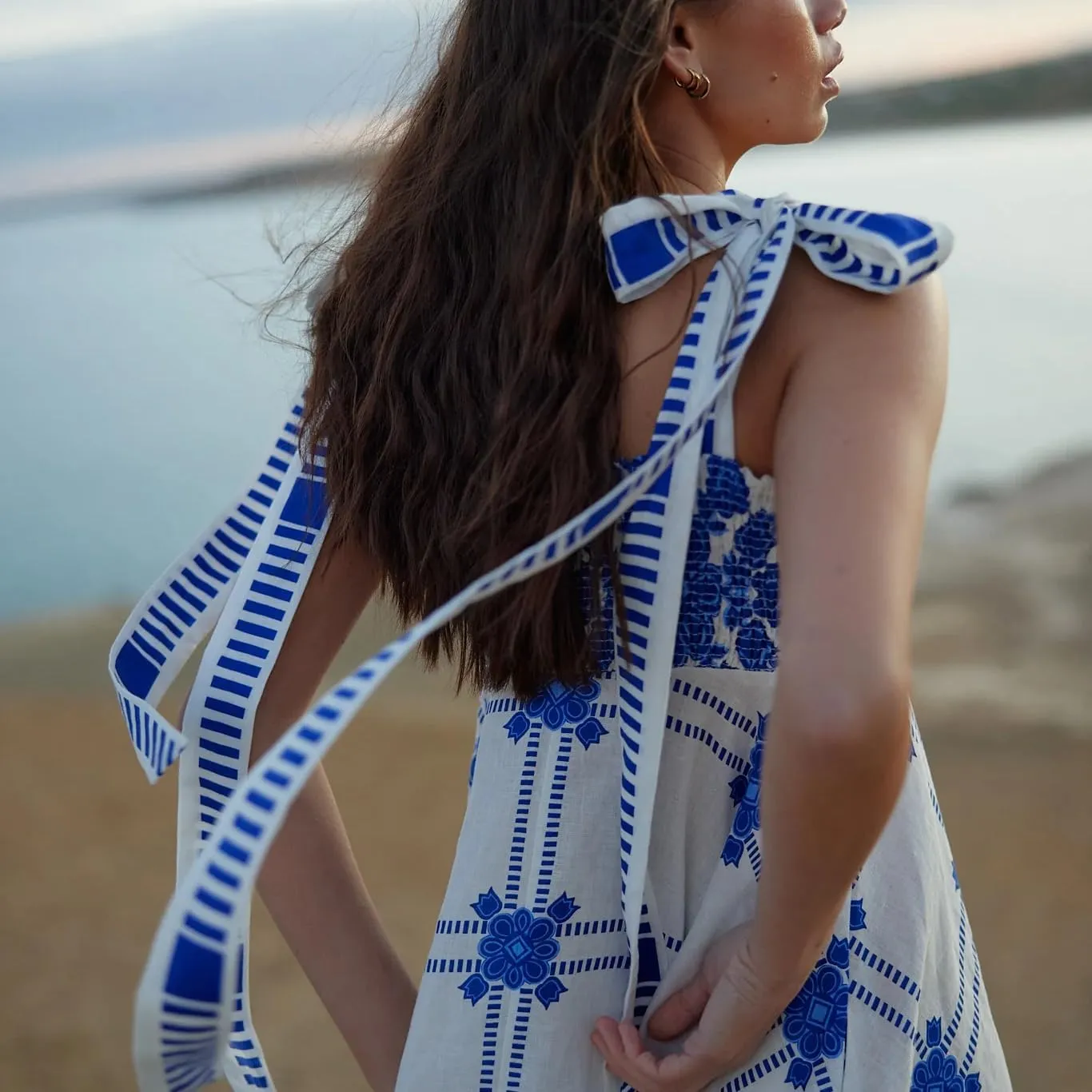 Women Boho Floral Maxi Dress Y2k Sleeveless Long Dress Print Spaghetti Strap A Line Dress Vacation Beach Sundress