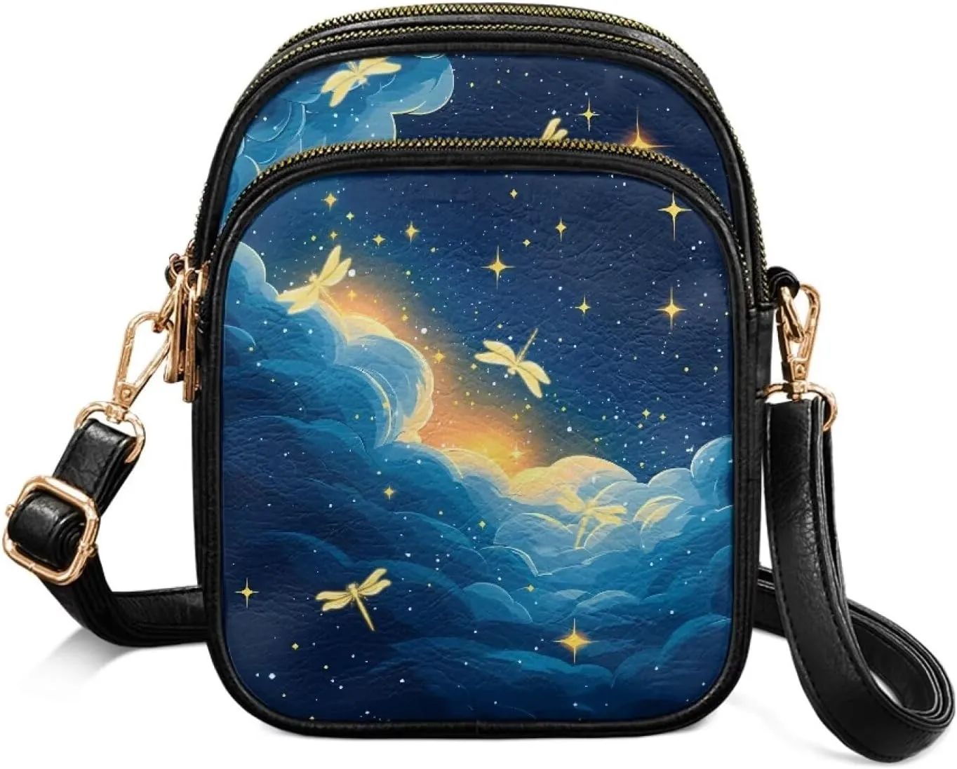 Womens Crossbody Purses with Chain Trendy Shoulder Handbags Large Capacity Travel Purse Over the Shoulder Purses
