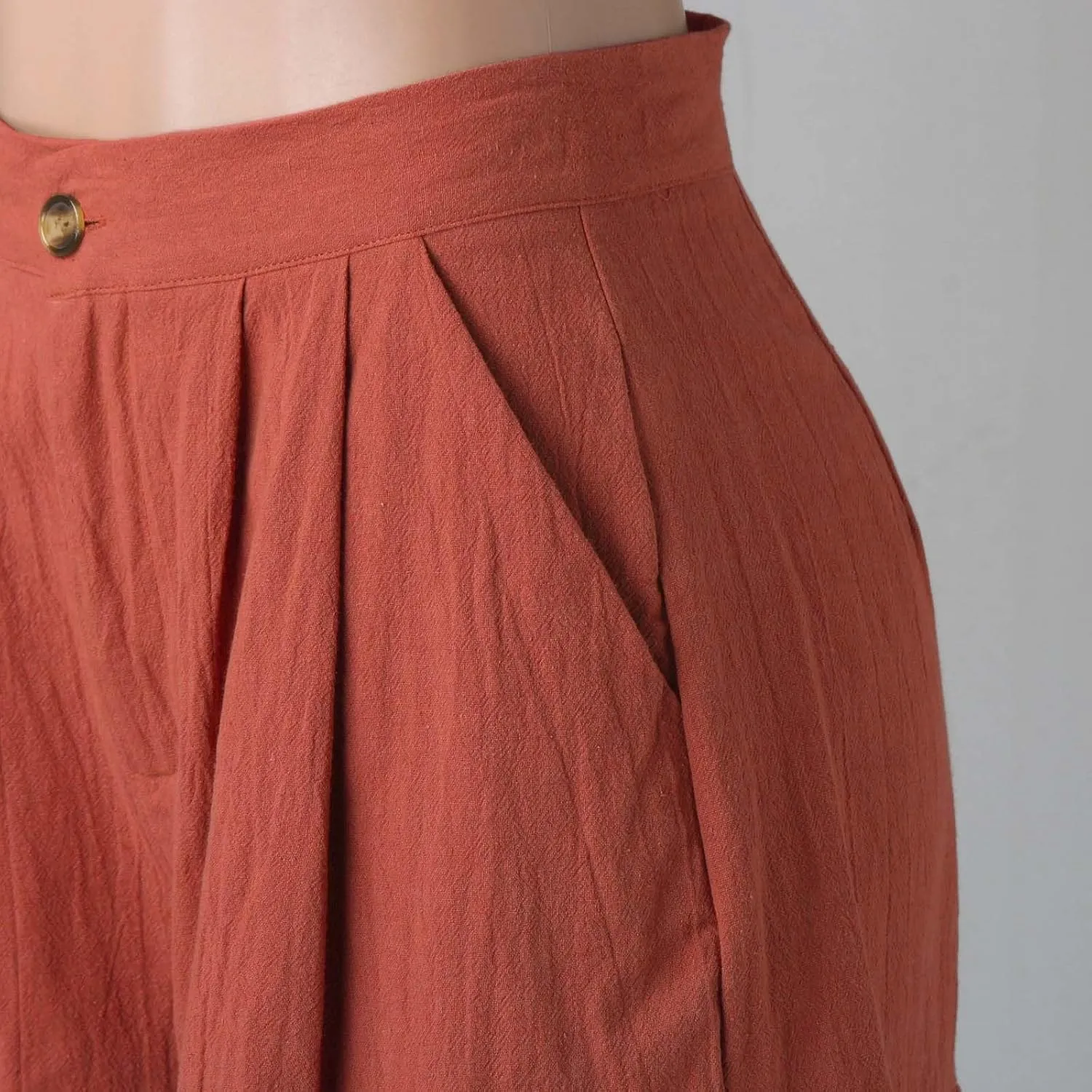Women's High Waist Ruffle Trim Skort Y2k Bubble High Waist Wide Leg Shorts Summer A Line Beach Casual Mini Shorts