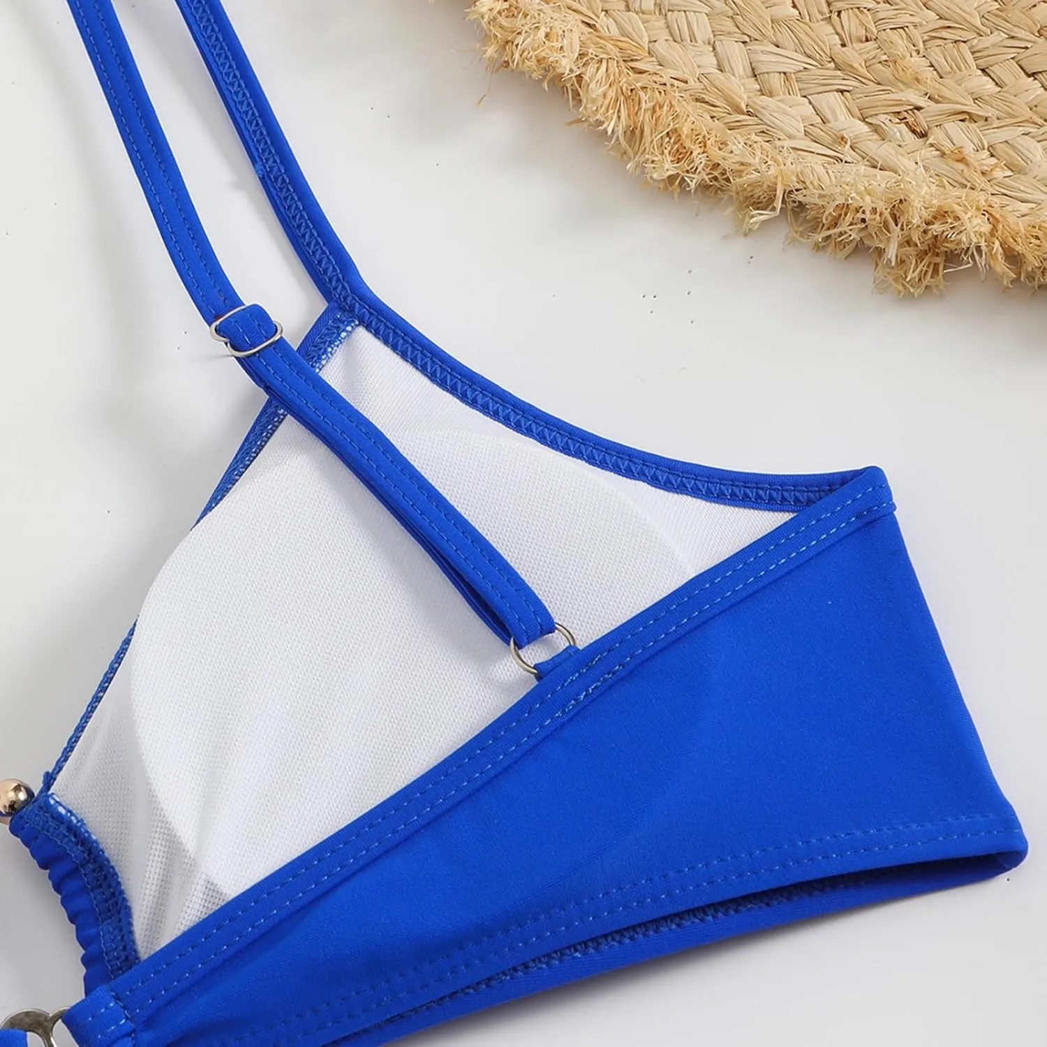 Womens High Waisted Bikini Sets Modest Tummy Control Swimsuits Cutout Crisscross Ruched Two Piece Bathing Suit