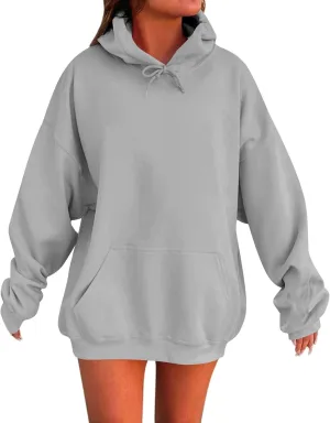 Womens Oversized Hoodies Winter Cotton Sweatshirts Pullover 2025 Fashion Tops Trendy Outfits