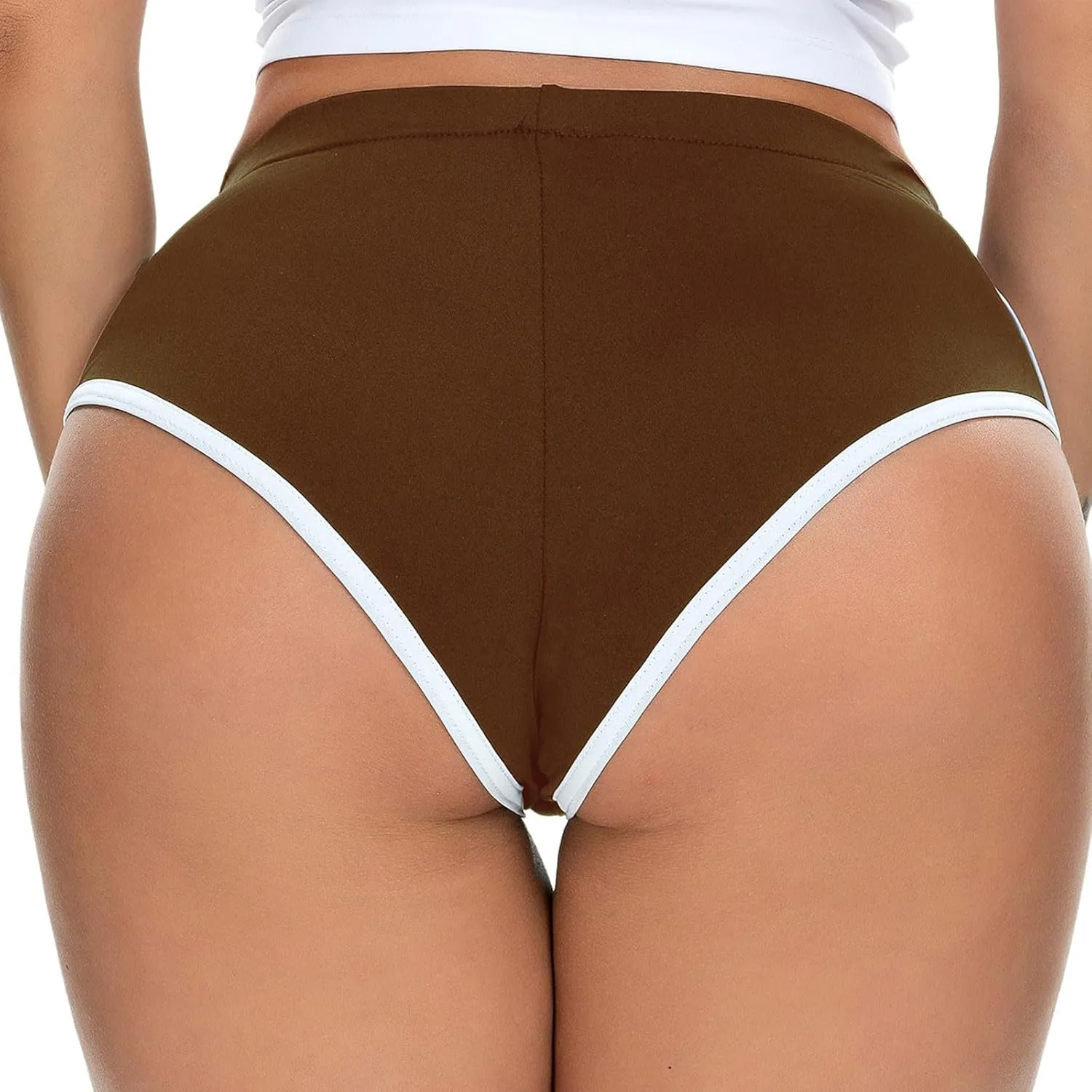 Women's Sexy Booty Shorts Retro Dolphin Shorts High Waist Running Shorts Workout Yoga Gym Shorts Sports Shorts