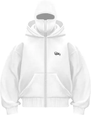 Women's Velvet Double Hat Sweatshirt Fashion Zip Up Hoodies Casual Long Sleeve Warm Hooded Shirt Winter Thermal Tops