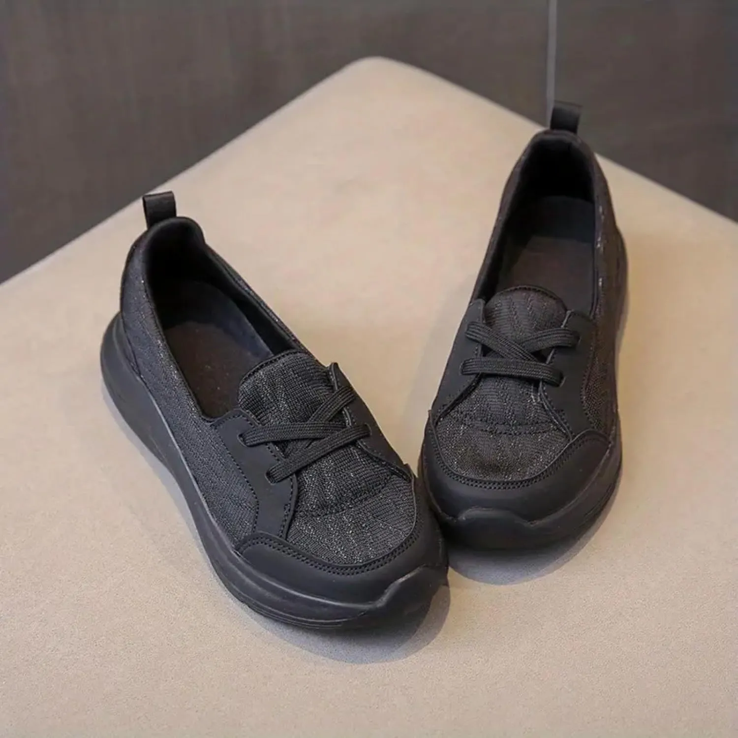 Yanzhenglip Women Orthopedic Walking Shoes,Womens Breathable Comfy Slip On Arch Support Nonslip Fashion Shoes 2024 Wide Width Woven Orthopedic Soft Loafers Sneakers Boat Shoes